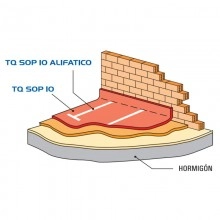TQ Sop 10 Blanco Alifático 5L - Recubrimiento de resina de poliuretano