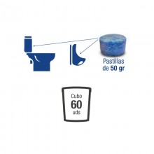 TQ Bio Clean WC 3kg - Pastillas higienizantes y desodorizantes para urinarios