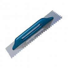 TQ Llana Dentada 8x8mm - Llana dentada de diente cuadrado, ideal para aplicar morteros cola, autonivelantes y reparaciones