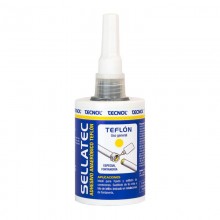 TQ Sellatec Teflón 75ml - Adhesivo anaeróbico de uso general para tubos metálicos y conexiones con rosca cónica o cilíndrica