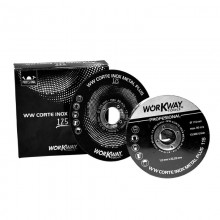 WW Corte Inox Metal Plus 115/125mm - Caja 25x discos para cortar acero inoxidable, hierro, latón o aluminio - 125 mm