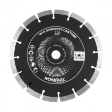 WW Diamante Cantero - Disco de corte 230mm y 2'6 grosor, ideal para cortar hormigón armado, alto rendimiento