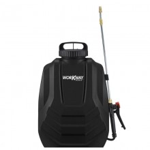 WW Sulfatadora a Batería 12V - Pulverizador de mochila inalámbrico, fumigador 35x53cm, depósito 16L, respaldo acolchado