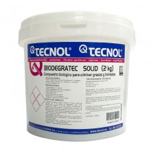 TQ Biodegratec Solid 2kg - Compuesto biológico para la eliminación de grasas, materia y compuestos orgánicos