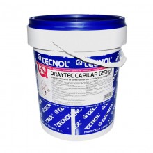 TQ Draytec Capilar 25kg - Mortero impermeabilizante en base a cemento, aditivos especiales de granulometría controlada
