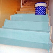 TQ Protec Floor 10m² - Lámina protectora 3 capas para suelos y superficies en obras, antimpactos, impermeable, autoadhesiva