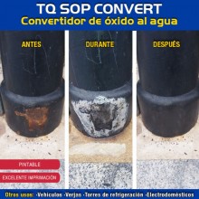 TQ Sop Convert 5kg - Convertidor de óxido al agua, Imprimación desoxidante para soportes oxidados de hierro y acero