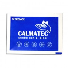 TQ Calmatec - Pack 100x toallitas calmantes postpicadura, tejido humedecido con solución a base de glicerina y amoníaco