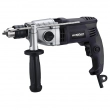 WW Taladro Percutor - Taladro eléctrico 1050W, 3200rpm, 2 velocidades, perforador doméstica y profesional, broca estándar