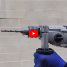 Video de Taladro percutor de Tecnol. 3.200 revoluciones por minuto.