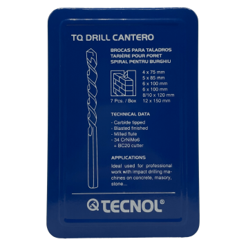 Drill Cantero Set 7 pcs