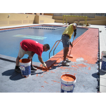 TQ Impertec FV (Fórmula Mejorada) - Pintura impermeabilizante reforzada con fibra de vidrio