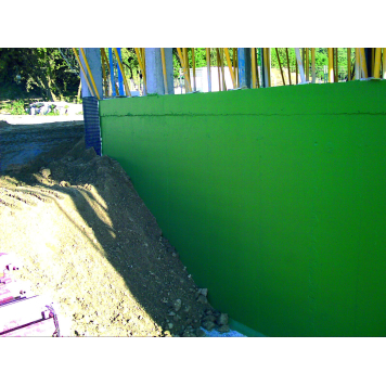 TQ Impermur (Fórmula Mejorada) - Pintura acrílica tixotrópica para el recubrimiento impermeabilizante de muros