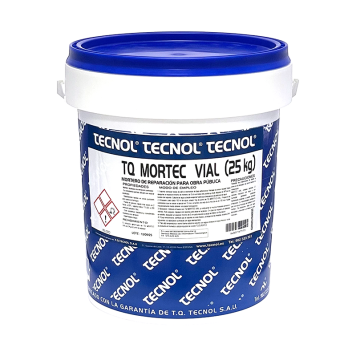 TQ Mortec Vial 25kg - Mortero de reparación para elementos en vías públicas
