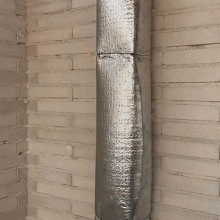 TQ Tecnotermic PE 40m² - Aislante térmico reflexivo impermeable para techos, fachadas, suelos, puertas y garajes