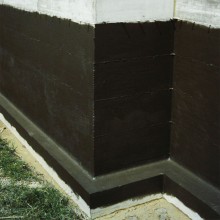 Impermur Asfalt 25KG, pintura asfáltica impermeable negra, ideal para muros, paredes y canalizaciones