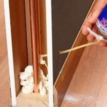 TQ Polifoam Pistola / Cánula 750ml - Espuma de poliuretano monocomponente para montaje, sellado y relleno