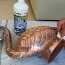 Desoxidante para acero inox, hierro, laton y cobre