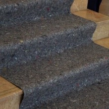 TQ Protec Floor Textil 25m² - Lámina protectora de suelo para absorber golpes y ralladuras, capa antideslizante y reutilizable