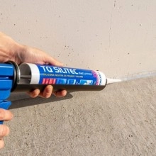 TQ Silitec Neutro 280cc - Silicona neutra muy resistente para construcción y reformas, sellador adhesivo que no mancha