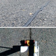 TQ Banda Asfalt Mineral 50m² - Cinta bituminosa autoadhesiva para reparar fisuras y grietas en asfalto