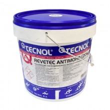 TQ Revetec Antimoho 5/20kg - Pintura impermeabilizante mate para tratamiento de hongos y halgas en muros y paredes interiores