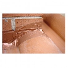 TQ Cintafix 100mm / 300mm - Sellado con butilo aluminio / teja sobre adhesivo frío butílico