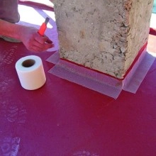 TQ Cintarmadura 20m x 5cm - Malla ligera en cuadrícula para revocos de pinturas, resinas y morteros