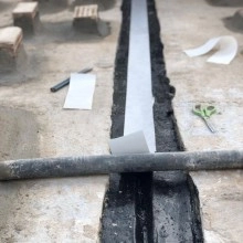 TQ Cintafix Textil 10cm - Cinta adhesiva sellante en frío cubierta de una malla no tejida, útil para impermeabilizar y reparar