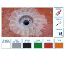 TQ Impertec 5/20kg - Lámina líquida impermeabilizante elastómera uva