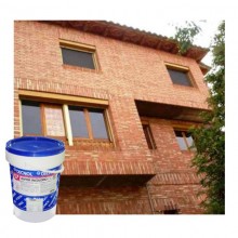 TQ Imper Incoloro 4/15kg - Lámina impermeabilizante acrílica transparente, ideal para cemento, ladrillo, teja o piedra