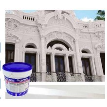 TQ Revetec Siloxano 24kg - Pintura al siloxano para interiores y exteriores de larga duración para ambientes agresivos o húmedos