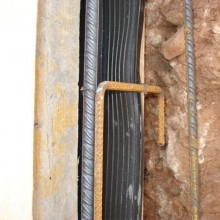 TQ Junta Flex 25m - Junta de expansión, contracción, dilatación y construcción, diseño hexagonal, superficie lisa