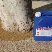 TQ Gravafix 10kg - Resina acrílica aglutinante y fijadora de gravas, triturados de mármol y otros áridos