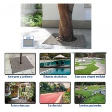 TQ Hormitec Drenante 25kg - Hormigón poroso base cemento, áridos calizos y aditivos especiales