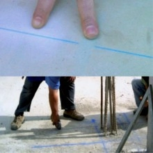 TQ Fixatec Line 5/30kg - Fijador de alineaciones de obra con azulete, evitando su borrado