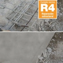 TQ Mordur Plus R4 Sulfat 25kg - Mortero de reparación estructural de fraguado rápido