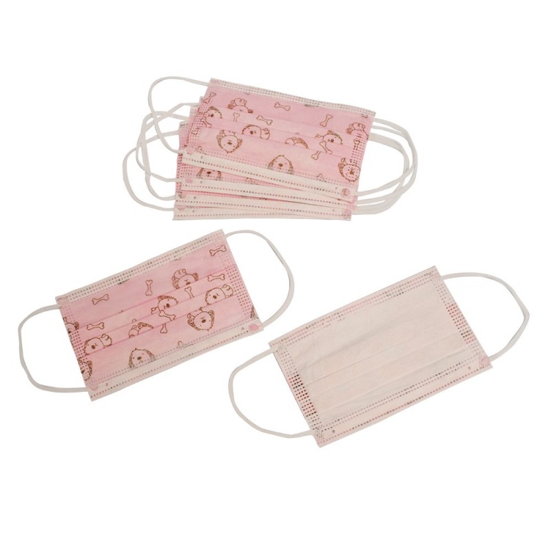 Mascarilla Higiénica Infantil Perro Rosa Mascarilla Higiénica Infantil Perro Rosa