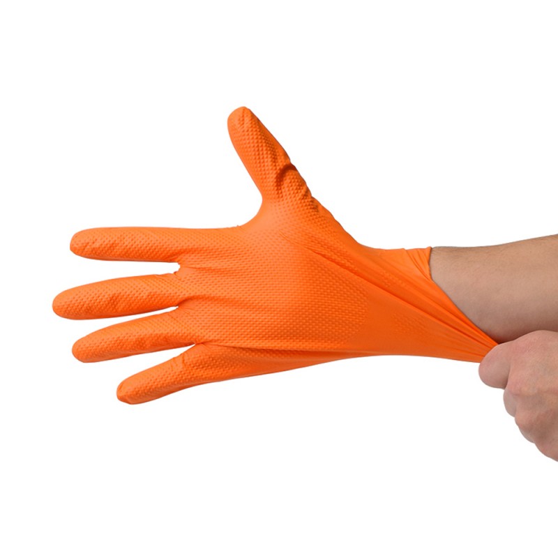 Guantes de nitrilo extrafuerte Guantes de nitrilo extrafuerte