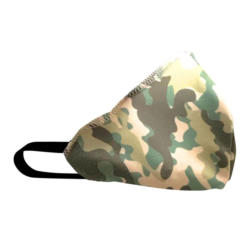 Mascarilla textil WAR estampado camuflaje Mascarilla textil WAR estampado camuflaje