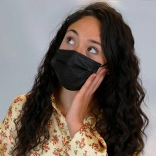 Mascarilla Quirúrgica IIR Negra (10 uds)