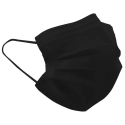 Mascarilla Quirúrgica IIR Infantil Negra (10 uds)