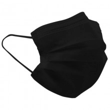 Mascarilla Quirúrgica Negra