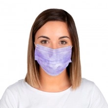 Mascarilla Quirúrgica IIR Lila
