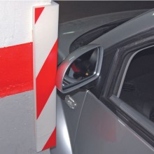 TQ Protecar Corner 50x15x1'5cm - Protector autoadhesivo de espuma para golpes y ralladuras en esquinas y columnas de parkings