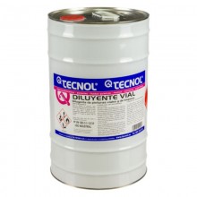 TQ Diluyente Vial 25L - Mezcla de disolvente de evaporación rápida para diluir pinturas viales