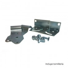 TQ Espejo Vial ∅45cm - Espejo de tráfico redondo convexo para mejor seguridad y señalización exterior, visión 90º, color naranja