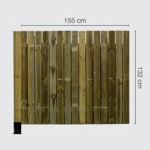 TQ Cubre Contenedores Modular Rustic Eco - Módulo para cubrir contenedores de basura de madera sostenible