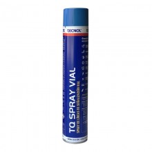 TQ Spray Vial 750ml - Spray de pintura de colores para pintar líneas de señalización vial - Azul