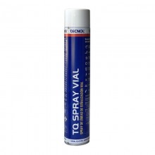 TQ Spray Vial 750ml - Spray de pintura de colores para pintar líneas de señalización vial - Blanco